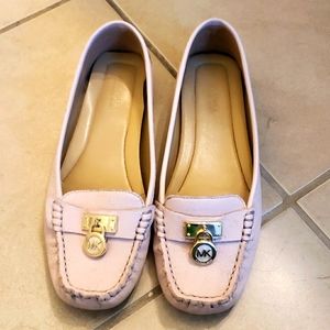 Mk blush loafers
